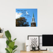 Isaiah 54:13 Alle kinderen zullen worden onderweze Poster (Thuiskantoor)