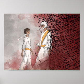 Isaiah 54:17 / Romeinen 8:28 Poster