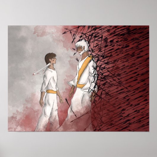 Isaiah 54:17 / Romeinen 8:28 Poster (Voorkant)