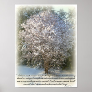 Isaiah 55:10-11 poster