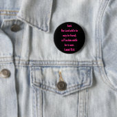 Isaiah 55:6 ronde button 5,7 cm (In situ)