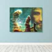 ISAIAH 55, 8-9 CANVAS AFDRUK (Insitu (Houten vloer))