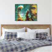 ISAIAH 55, 8-9 CANVAS AFDRUK (Insitu (Slaapkamer))