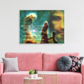 ISAIAH 55, 8-9 CANVAS AFDRUK (Insitu (Woonkamer))