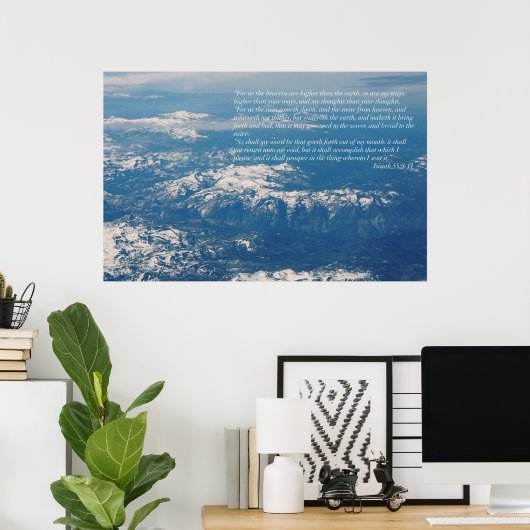 Isaiah 55 poster (Thuiskantoor)