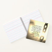 Isaiah 58:6 Soort vasten Ik heb gekozen Notitieboek (Binnen)