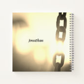 Isaiah 58:6 Soort vasten Ik heb gekozen Notitieboek (Achterkant)