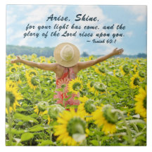 Isaiah 60:1 Arise Shine voor Uw licht is gekomen