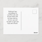 Isaiah 60:20 De Heer zal uw licht zijn Briefkaart (Achterkant)