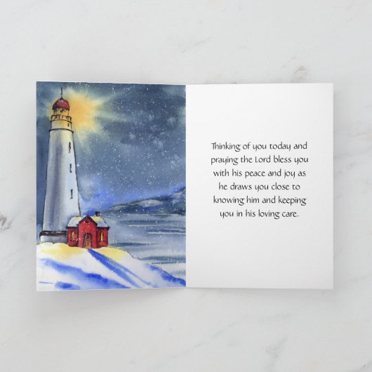 Isaiah 60:20 De Heer zal uw licht zijn Kaart (Binnen)