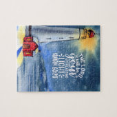 Isaiah 60:20 De Heer zal uw licht zijn Legpuzzel (Horizontaal)