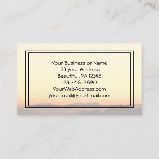 Isaiah 60:2 Darkness bedekt de aardBijbel Visitekaartje (Achterkant)