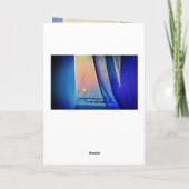 Isaiah 61:10 Ik ben erg blij in de Bijbel van de H Kaart (Achterkant)