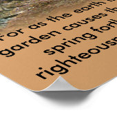 Isaiah 61:11 poster (Hoek)