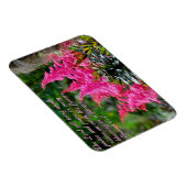 Isaiah 61:11 Roze Floral Inspirerend Magneet (Rechterzijde)