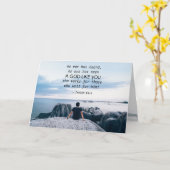 Isaiah 64:4 geen gehoor, bijbelverse kaart (Gele Bloem)