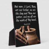 Isaiah 64:8 fotoplaat (Zijkant)