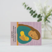 Isaiah 66:13 Comforting Mother and Baby Postcard Briefkaart (Staand voorkant)