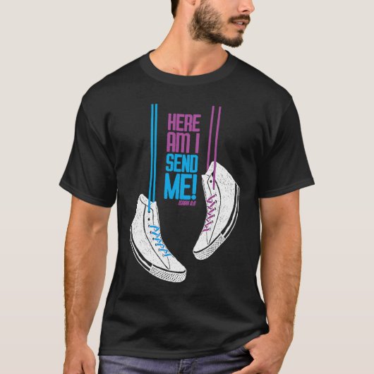 Isaiah 68 Ik stuur me. T-shirt (Voorkant)