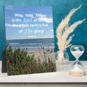 Isaiah 6:3 Heilig, heilig, heilig is de Heer van d Fotoplaat (Zijkant)