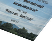 Isaiah 6:8 Toen hoorde ik de stem van de Heer Snijplank (Hoek)