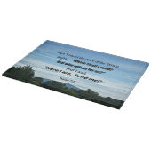 Isaiah 6:8 Toen hoorde ik de stem van de Heer Snijplank (Hoek)