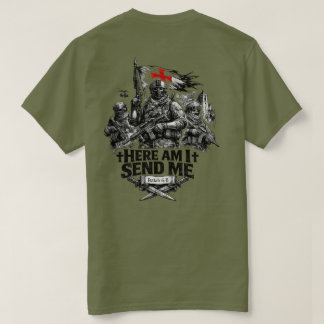 Isaiah 6:8 Warrior T-shirt