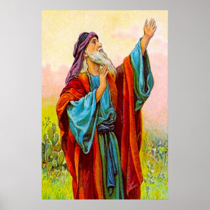 Isaiah 6 Isaiah hoort Gods Voice poster