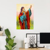 Isaiah 6 Isaiah hoort Gods Voice poster (Thuiskantoor)