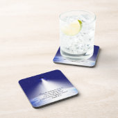 Isaiah 9:2 kerstfoto bier onderzetter (Rechterzijde)