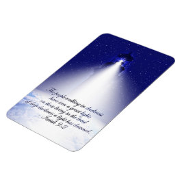 Isaiah 9:2 kerstfoto magneet