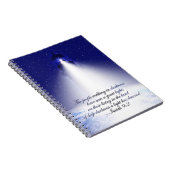 Isaiah 9:2 kerstfoto notitieboek (Rechterzijde)