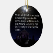Isaiah 9:6-7 CHRISTMAS ORNAMENT BETHLEHEM (Rechts)