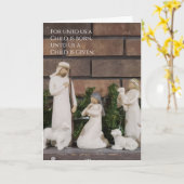 Isaiah 9:6 Bijbelse Kerstmis Kaart (Gele Bloem)