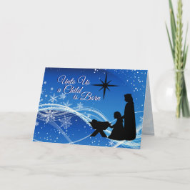 Isaiah 9:6 "Eunto us a Child" kerstmis Feestdagen Kaart