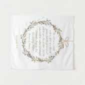 Isaiah 9:6 For Unto Us A Child Christmas Christian Wandkleed (Voorkant (horizontaal))