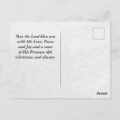 Isaiah 9:6 Hij zal Wonderful worden genoemd.. Kers Briefkaart (Achterkant)