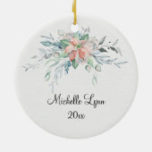 Isaiah 9:6 Hij zal Wonderful worden genoemd.. Kers Keramisch Ornament (Achterkant)