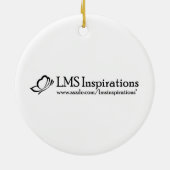 Isaiah 9:6 kerstversiering keramisch ornament (Achterkant)