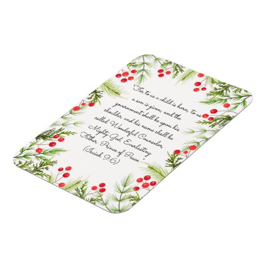 Isaiah 9:6 magneet (Linkerzijde)