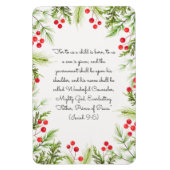 Isaiah 9:6 magneet (Verticaal)