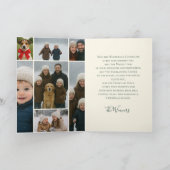 Isaiah 9:6 Scripture Pine & Bow Photo Christmas Feestdagen Kaart (Binnen)