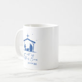 Isaiah 9:6 voor de Verenigde Staten: een kind word Koffiemok (Voorkant links)