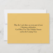 Isaiah 9:6 voor de Verenigde Staten is een kind ge Kaart (Achterkant)