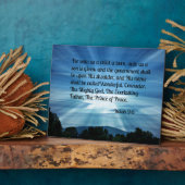 Isaiah 9:6 Voor ons is een kind geboren.. Fotoplaat (Zijkant)