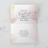 Isaiah 9:6 Voor ons is een kind geboren, Kerstmis Feestdagen Kaart (Binnen)