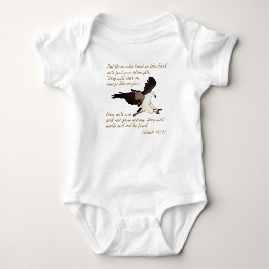 Isaiah Bible Verse Romper (Voorkant)