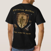 ISAIAH Bijbelvers 2-zijdig ontwerp T-shirt (Achterkant)