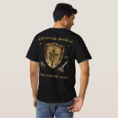 ISAIAH Bijbelvers 2-zijdig ontwerp T-shirt (Achterkant volledig)