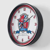 Isaiah jongens noemen de letter I hondenkrest (Hoek)